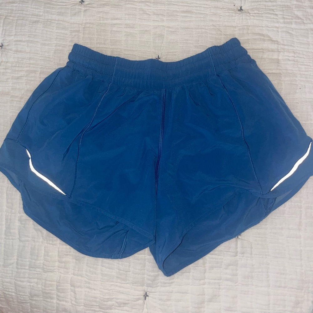 Lululemon Hotty Hot 4” - Royal Blue - Size 6